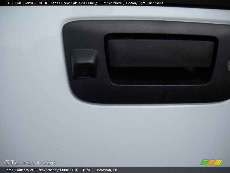 Summit White / Cocoa/Light Cashmere 2013 GMC Sierra 3500HD Denali Crew Cab 4x4 Dually