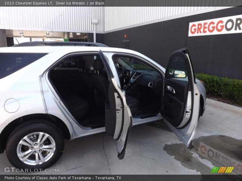 Silver Ice Metallic / Jet Black 2013 Chevrolet Equinox LT