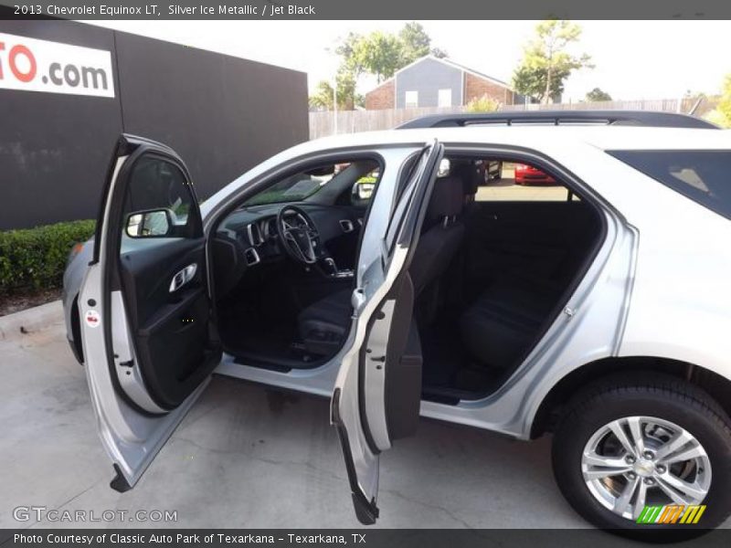 Silver Ice Metallic / Jet Black 2013 Chevrolet Equinox LT