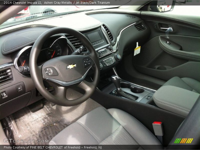 Jet Black/Dark Titanium Interior - 2014 Impala LS 