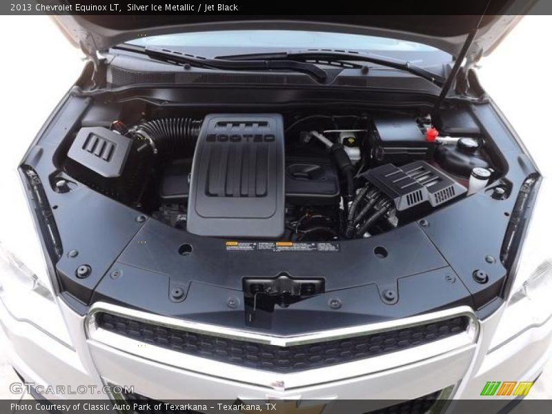 Silver Ice Metallic / Jet Black 2013 Chevrolet Equinox LT