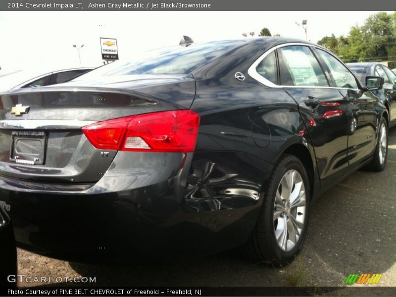Ashen Gray Metallic / Jet Black/Brownstone 2014 Chevrolet Impala LT