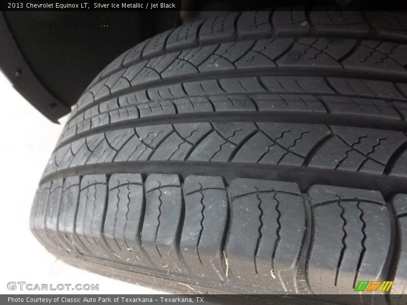 Silver Ice Metallic / Jet Black 2013 Chevrolet Equinox LT
