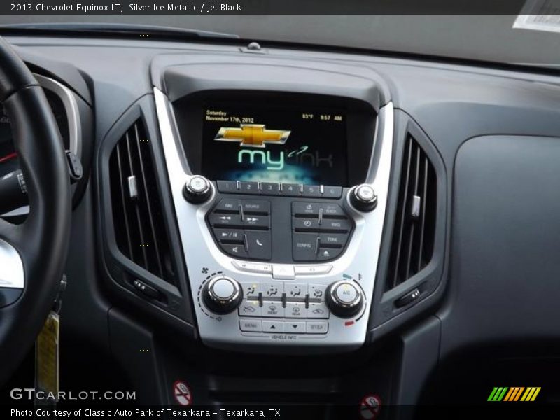 Silver Ice Metallic / Jet Black 2013 Chevrolet Equinox LT