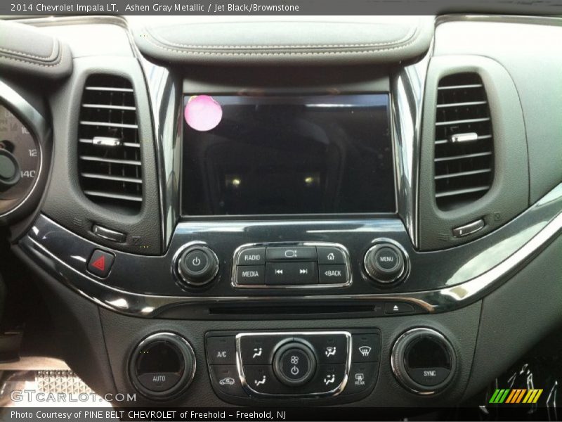 Ashen Gray Metallic / Jet Black/Brownstone 2014 Chevrolet Impala LT