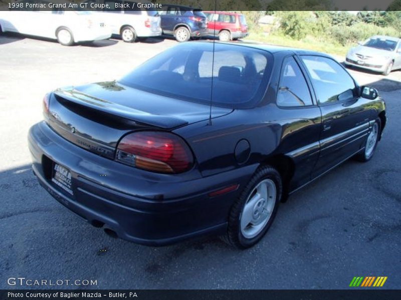 Black / Graphite 1998 Pontiac Grand Am GT Coupe