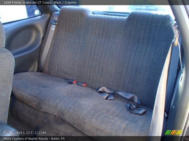 Rear Seat of 1998 Grand Am GT Coupe