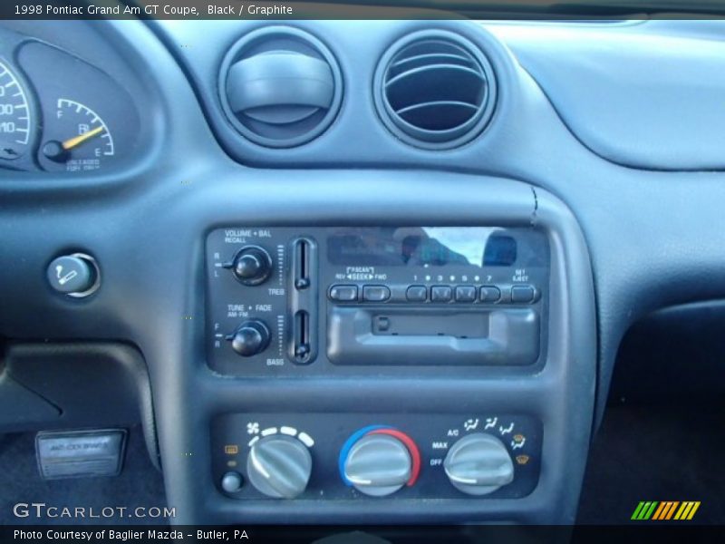 Controls of 1998 Grand Am GT Coupe