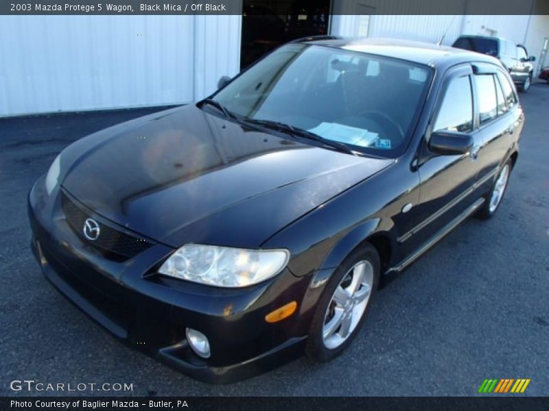 Black Mica / Off Black 2003 Mazda Protege 5 Wagon