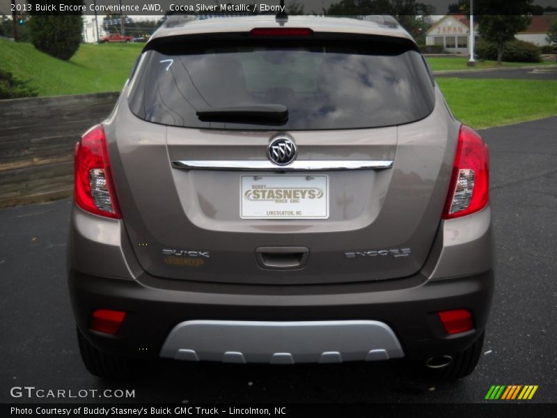 Cocoa Silver Metallic / Ebony 2013 Buick Encore Convenience AWD