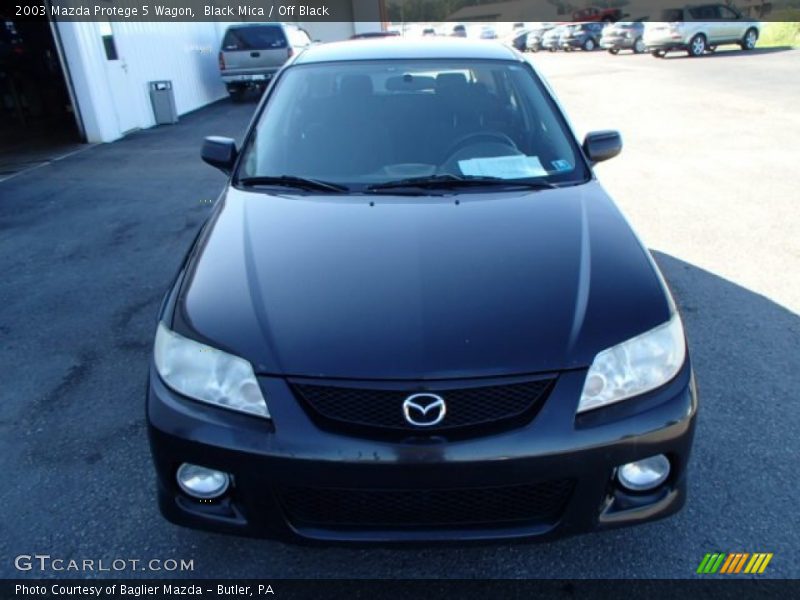 Black Mica / Off Black 2003 Mazda Protege 5 Wagon