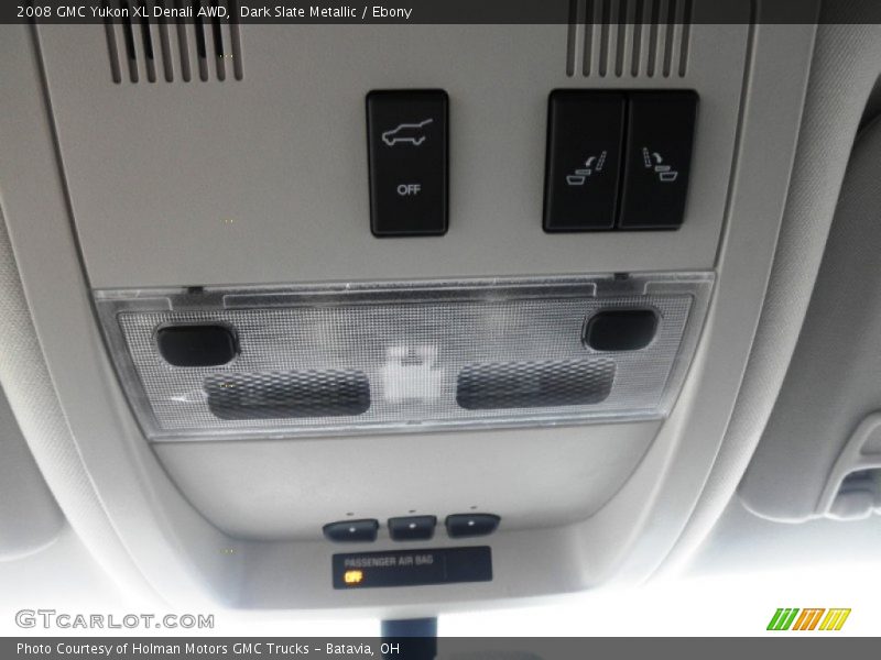 Dark Slate Metallic / Ebony 2008 GMC Yukon XL Denali AWD