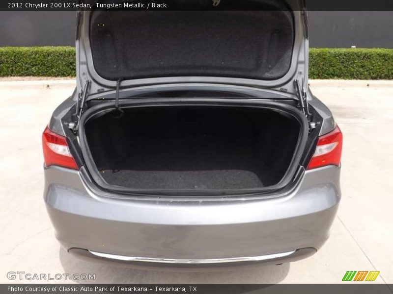 Tungsten Metallic / Black 2012 Chrysler 200 LX Sedan