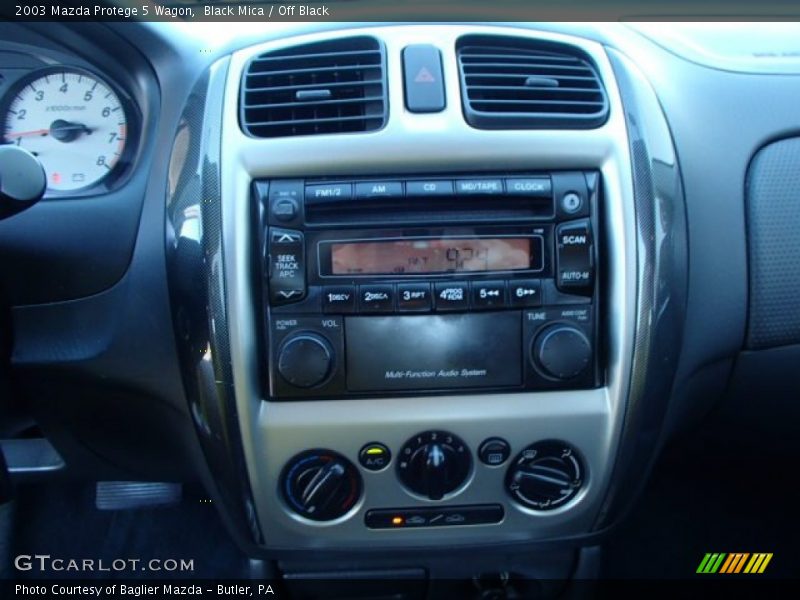 Black Mica / Off Black 2003 Mazda Protege 5 Wagon