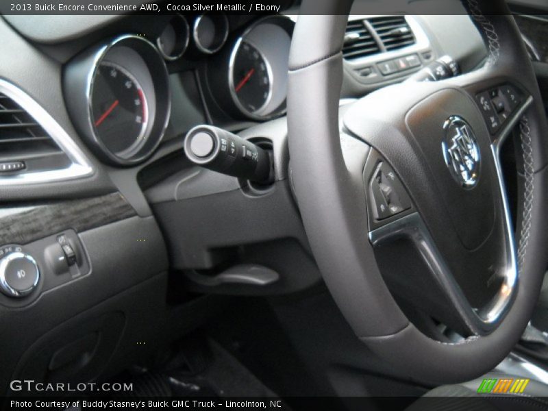 Cocoa Silver Metallic / Ebony 2013 Buick Encore Convenience AWD