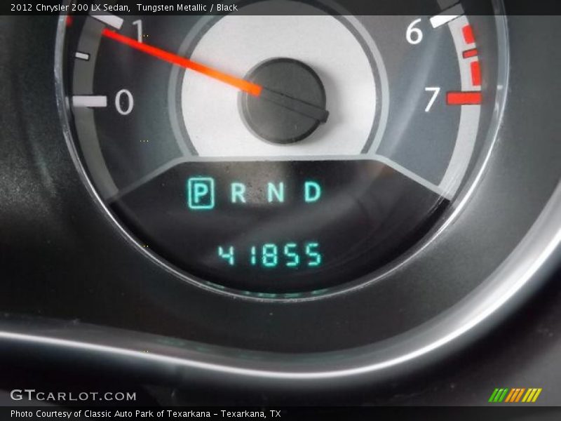 Tungsten Metallic / Black 2012 Chrysler 200 LX Sedan