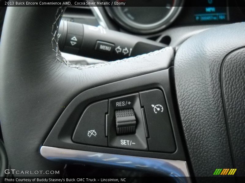 Cocoa Silver Metallic / Ebony 2013 Buick Encore Convenience AWD