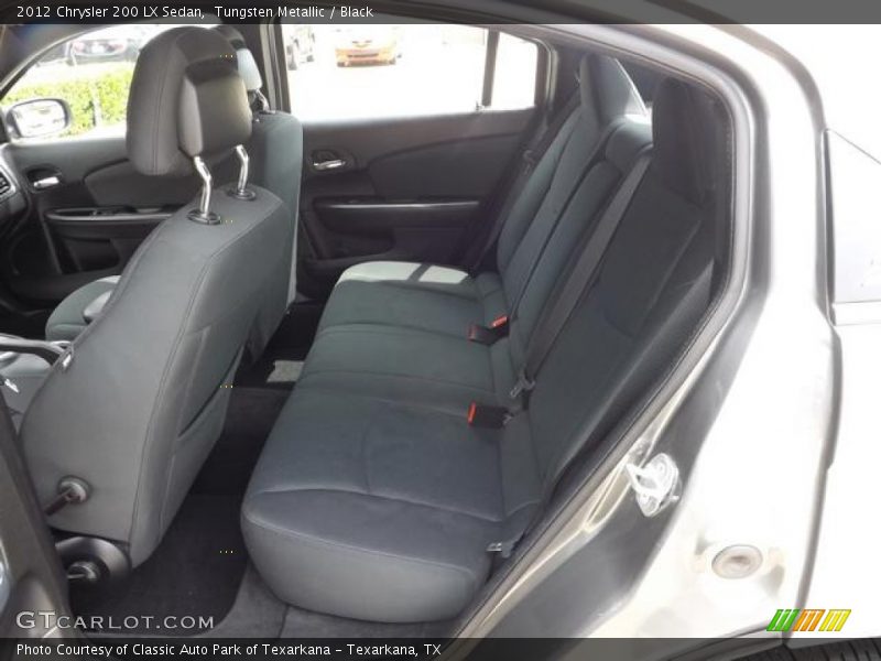 Tungsten Metallic / Black 2012 Chrysler 200 LX Sedan