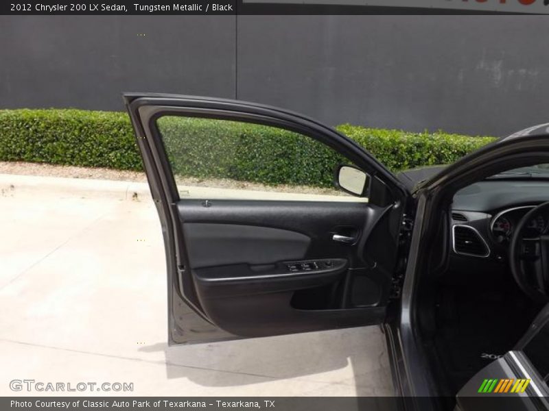 Tungsten Metallic / Black 2012 Chrysler 200 LX Sedan