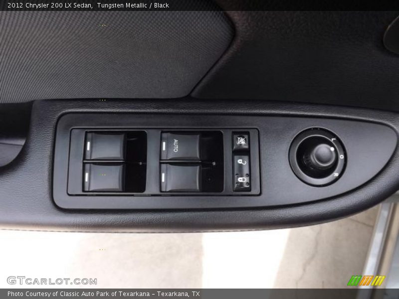Tungsten Metallic / Black 2012 Chrysler 200 LX Sedan