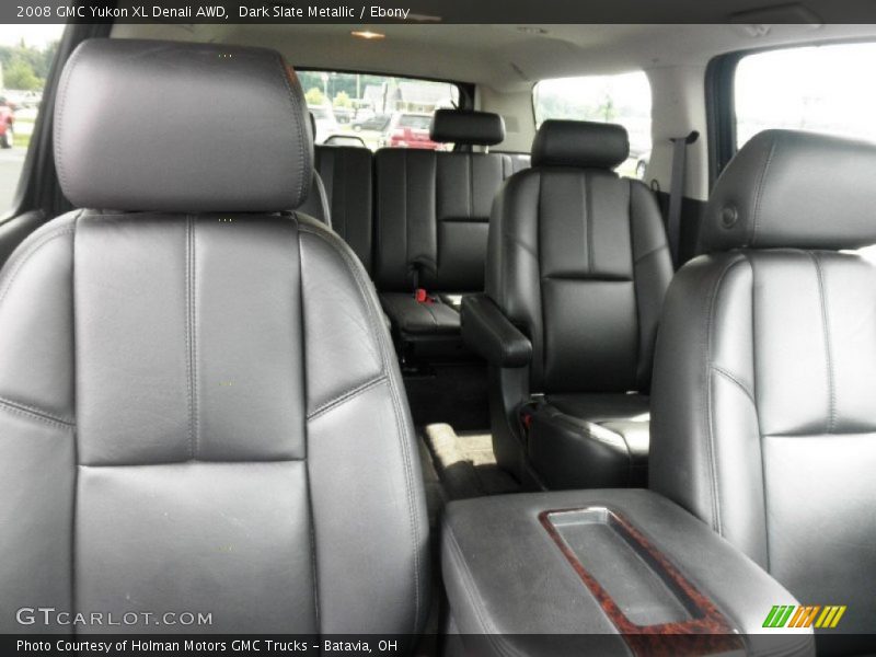 Dark Slate Metallic / Ebony 2008 GMC Yukon XL Denali AWD