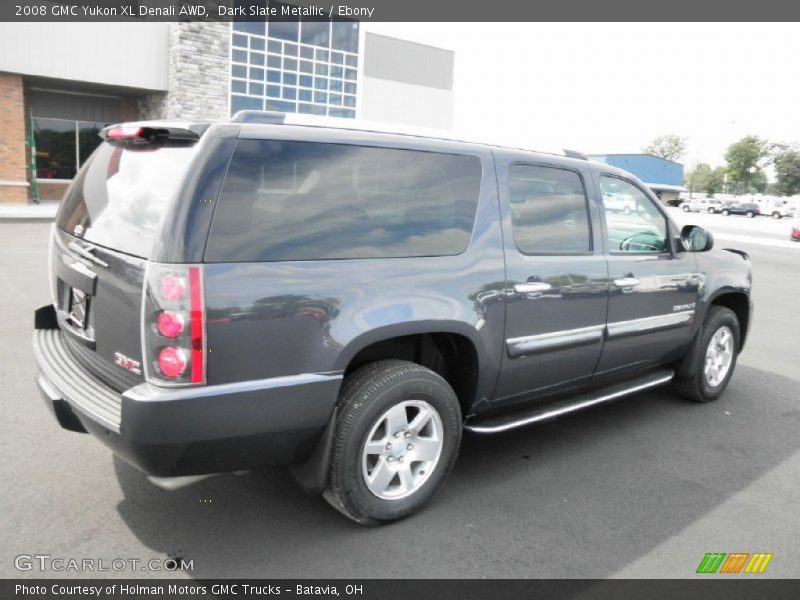 Dark Slate Metallic / Ebony 2008 GMC Yukon XL Denali AWD