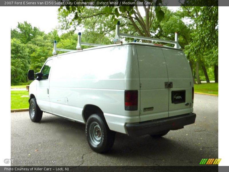 Oxford White / Medium Flint Grey 2007 Ford E Series Van E350 Super Duty Commercial