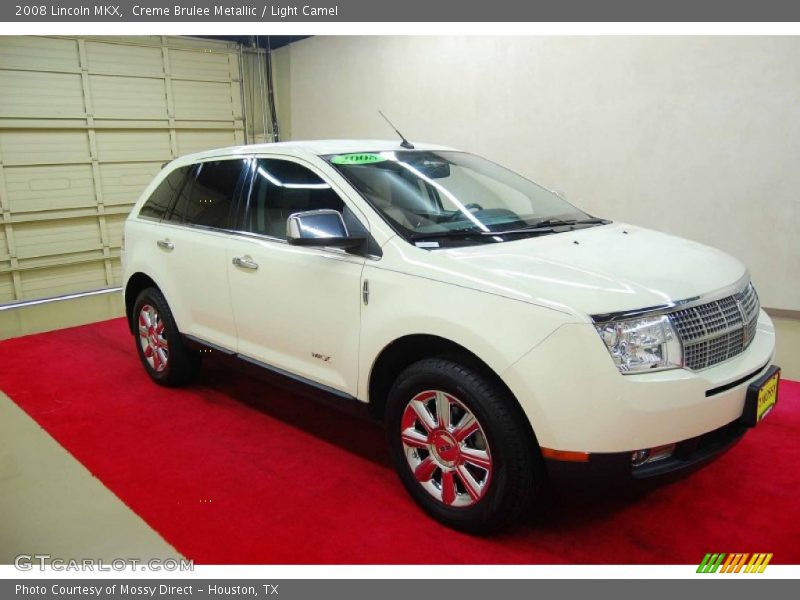 Creme Brulee Metallic / Light Camel 2008 Lincoln MKX