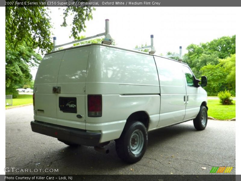 Oxford White / Medium Flint Grey 2007 Ford E Series Van E350 Super Duty Commercial