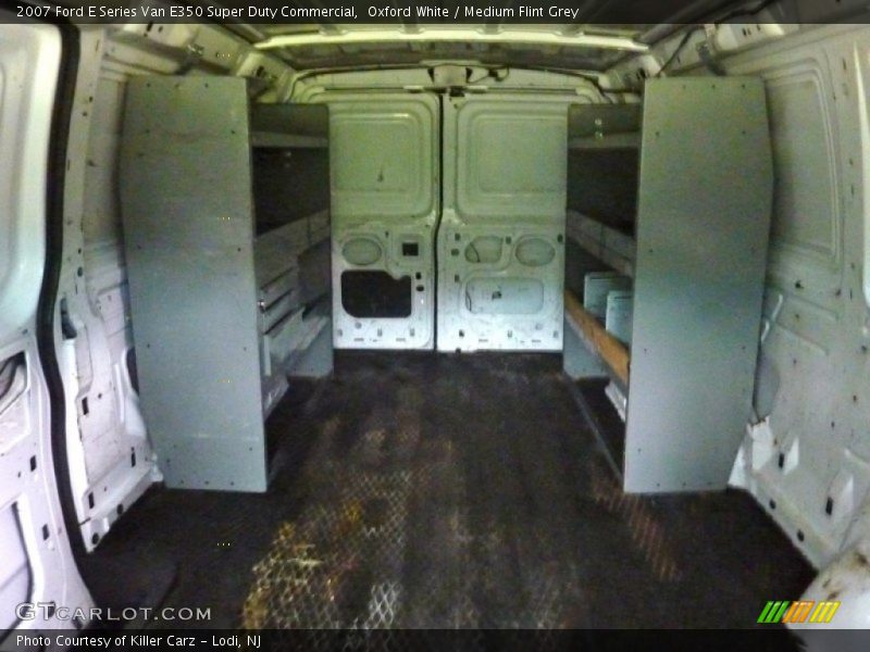 Oxford White / Medium Flint Grey 2007 Ford E Series Van E350 Super Duty Commercial
