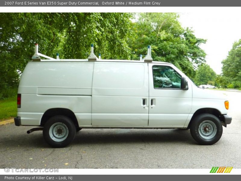 Oxford White / Medium Flint Grey 2007 Ford E Series Van E350 Super Duty Commercial