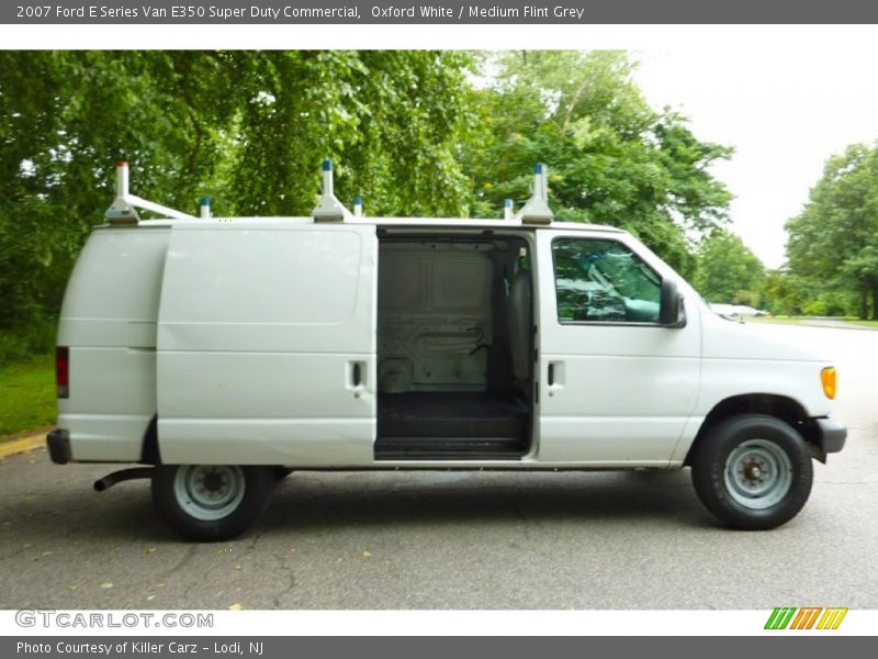 Oxford White / Medium Flint Grey 2007 Ford E Series Van E350 Super Duty Commercial