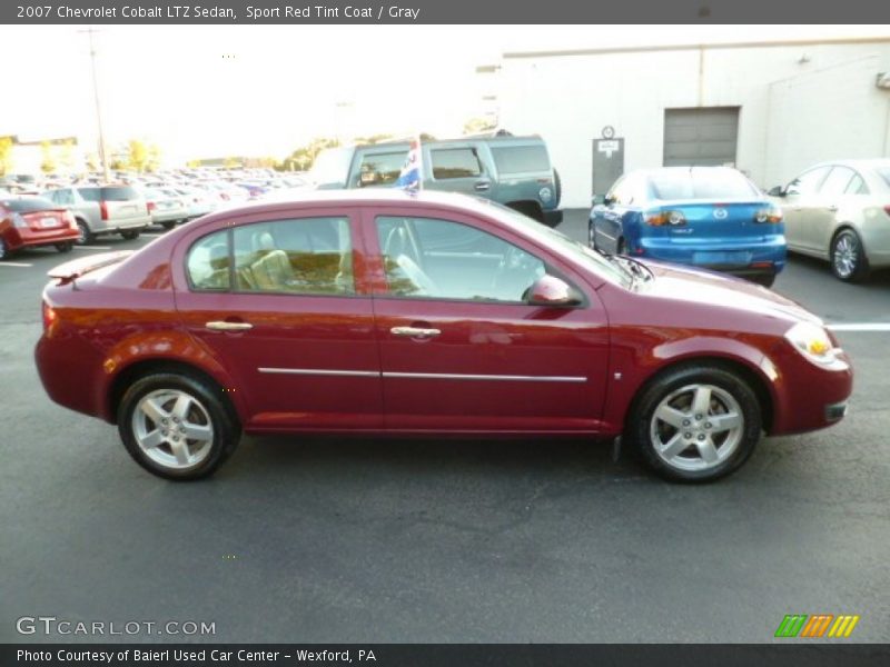 Sport Red Tint Coat / Gray 2007 Chevrolet Cobalt LTZ Sedan