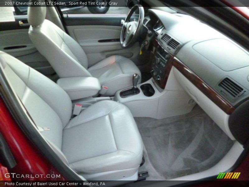  2007 Cobalt LTZ Sedan Gray Interior