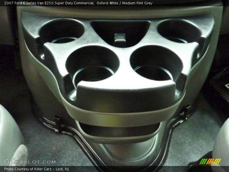 Oxford White / Medium Flint Grey 2007 Ford E Series Van E350 Super Duty Commercial