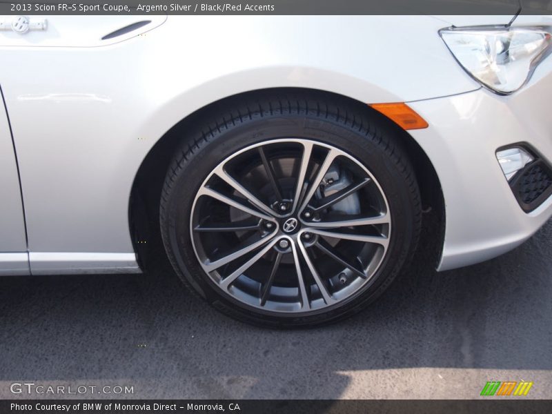 Argento Silver / Black/Red Accents 2013 Scion FR-S Sport Coupe