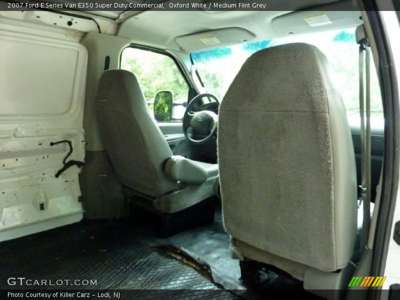 Oxford White / Medium Flint Grey 2007 Ford E Series Van E350 Super Duty Commercial