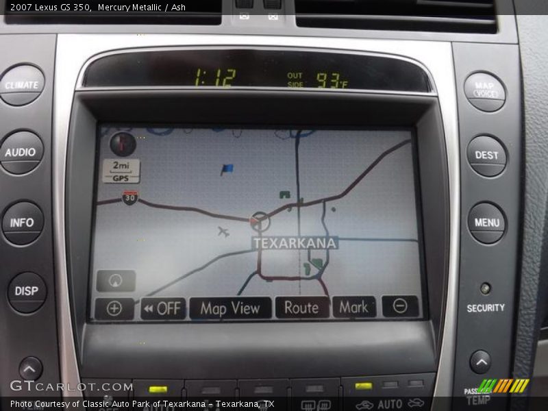 Mercury Metallic / Ash 2007 Lexus GS 350