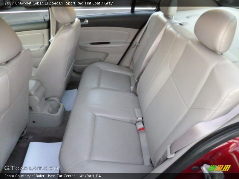 Rear Seat of 2007 Cobalt LTZ Sedan