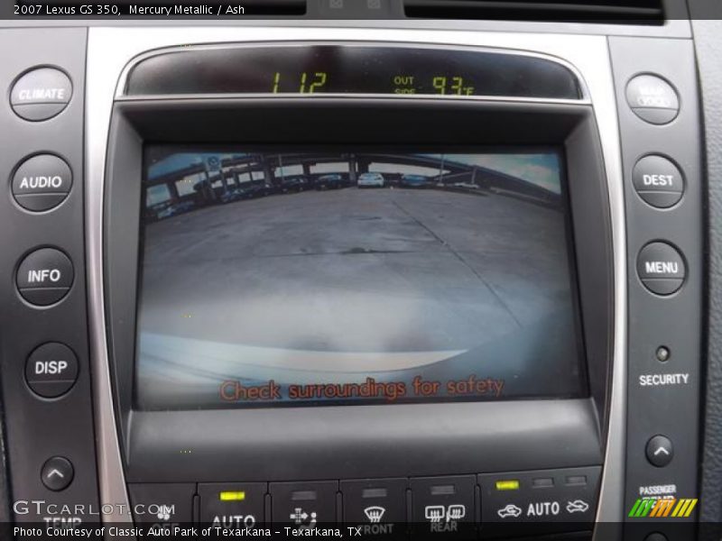 Mercury Metallic / Ash 2007 Lexus GS 350