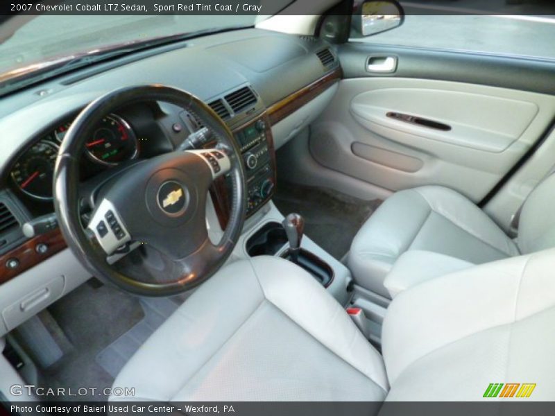 Gray Interior - 2007 Cobalt LTZ Sedan 