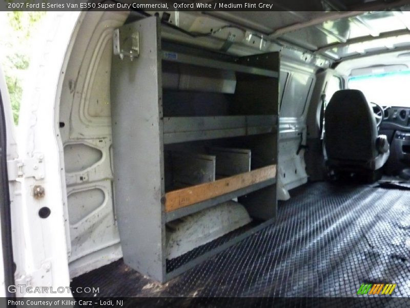 Oxford White / Medium Flint Grey 2007 Ford E Series Van E350 Super Duty Commercial