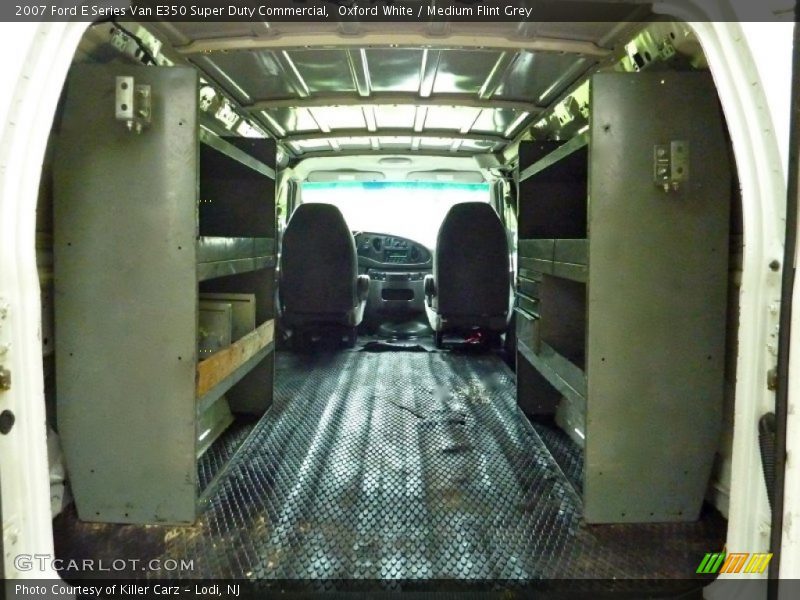 Oxford White / Medium Flint Grey 2007 Ford E Series Van E350 Super Duty Commercial