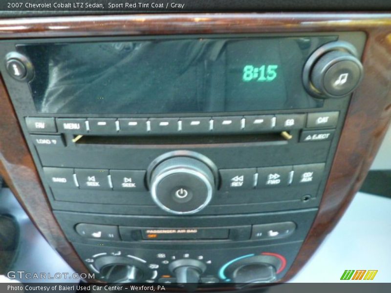 Controls of 2007 Cobalt LTZ Sedan