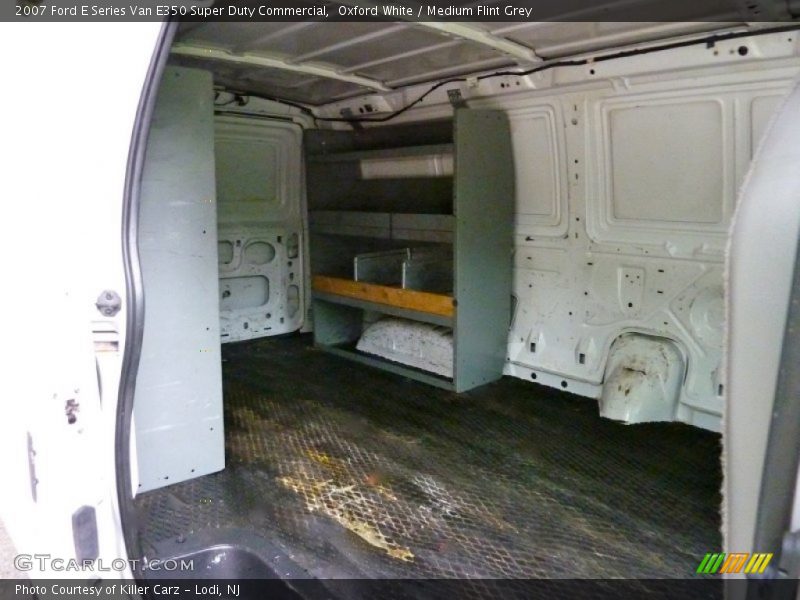 Oxford White / Medium Flint Grey 2007 Ford E Series Van E350 Super Duty Commercial