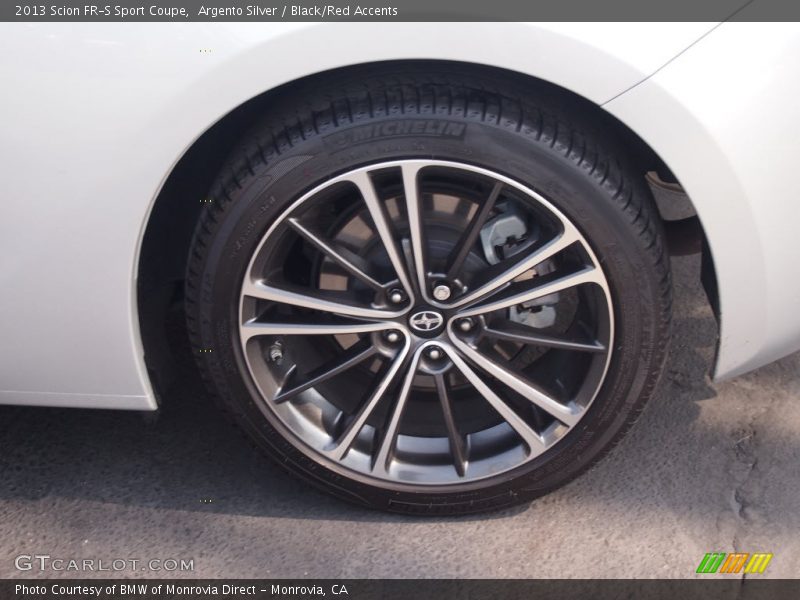 Argento Silver / Black/Red Accents 2013 Scion FR-S Sport Coupe