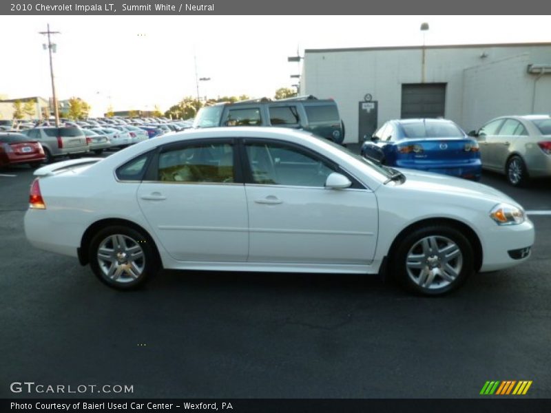 Summit White / Neutral 2010 Chevrolet Impala LT