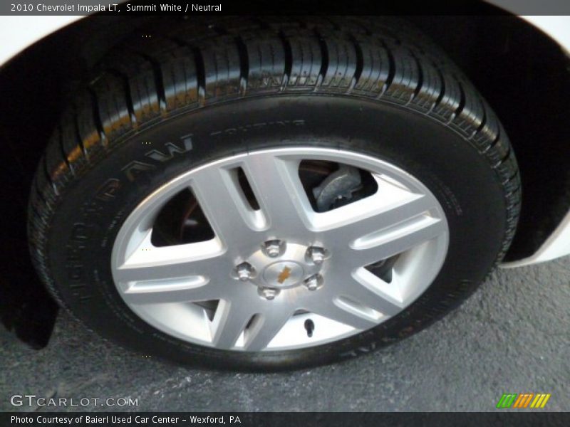 Summit White / Neutral 2010 Chevrolet Impala LT