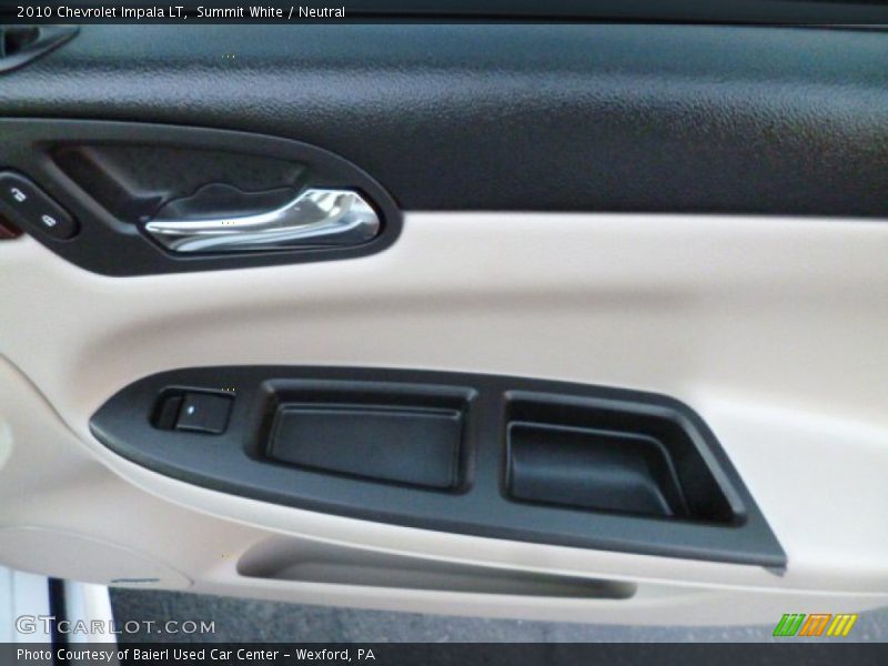 Summit White / Neutral 2010 Chevrolet Impala LT