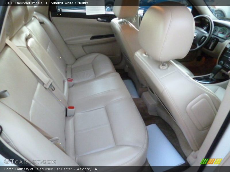 Summit White / Neutral 2010 Chevrolet Impala LT